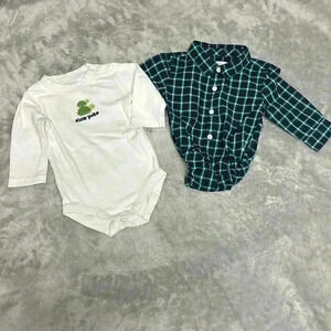 Gymboree - pair of baby onesies. Size 3 to 6 months